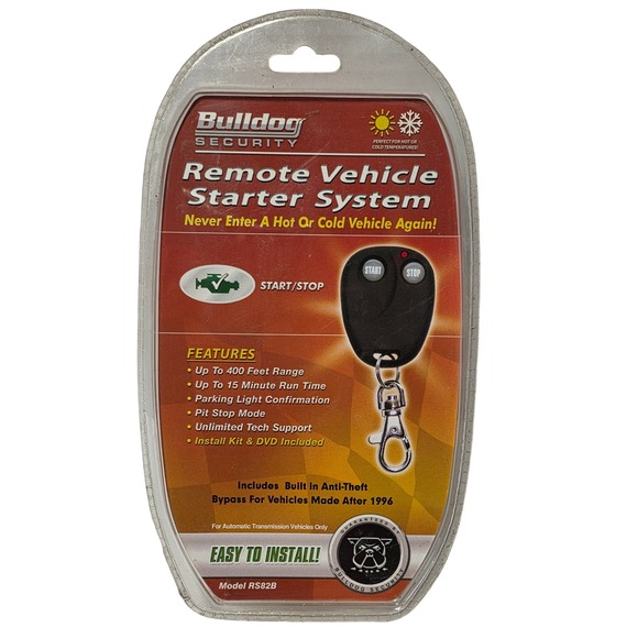 Bulldog Security Other - Bulldog Security Remote Vehicle Starter System Model RS82B Automatic DIY Kit